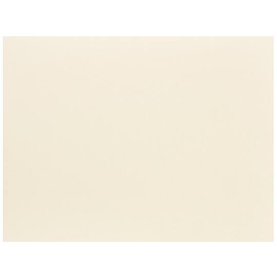 JAM Paper 4.25" x 5.5" Ivory Blank Flat Note Cards